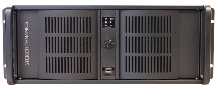  INFINITUM Pro 4U Signature Maximum-Versatility, All-Black Rack-Mountable Chassis, Vented Aluminum Butterfly Doors with Key Lock, 2x front-USB 3.0,<b>19.1" length</b>, supports Air-Cooling only